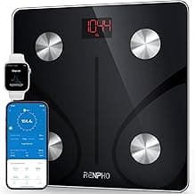 RENPHO Smart Scale for Body Weight, FSA HSA Eligible, Digital Bathroom Scale BMI Weighing Bluetooth Body Fat Scale, Body Composition Monitor Health Analyzer with Smartphone App, 400 lbs - Elis 1